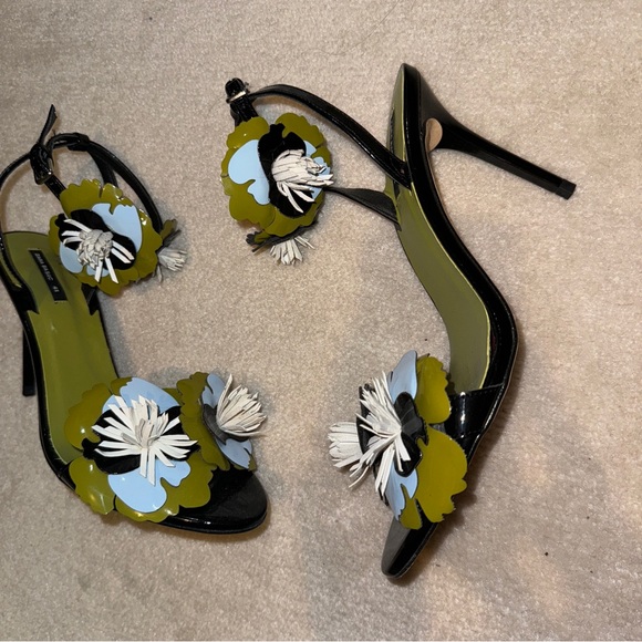ZARA BASIC flower sandals - Picture 4 of 5
